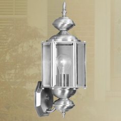 LANDLITE Outdoor lamp MB302-1, nickel