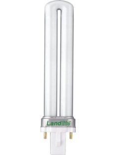    LANDLITE Energy saving, G23, 7W, 250lm, 2700K, 2 pines, fluorescent lamp (SU-7W)