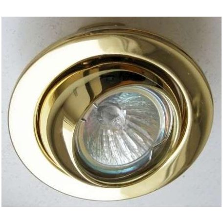 LANDLITE KIT-510-5, 5pcs MR16 20W 12V halogen lamp, rotateable design, brass