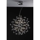 LANDLITE MONACO, MD2184/24, 24XG4 12V 10W halogen,chrome, crystal lamp