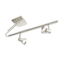   LANDLITE MW-5407/2C, matt chrome ceiling lights with GU10 socket, max 2x50W