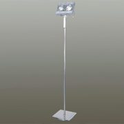 LANDLITE FL223A, modern floor lamp 2xGU10-50W 230V titan