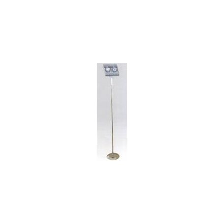 LANDLITE FL223A, modern floor lamp 2xGU10-50W 230V titan