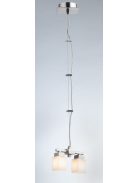 LANDLITE CL-013-2, modern hanging lamp 2xG9-40W 230V matt nickel