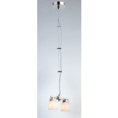   LANDLITE CL-013-2, modern hanging lamp 2xG9-40W 230V matt nickel