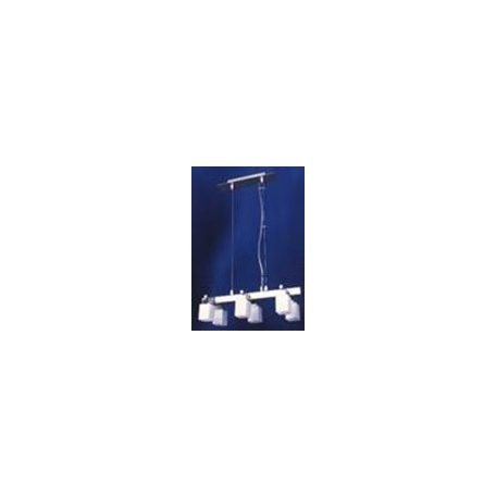 LANDLITE CL-013-6, modern hanging lamp 6xG9-40W 230V matt nickel