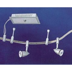   LANDLITE LVWM83E-160-5 Halogen track system 230V, MR16 with transformer (105W)