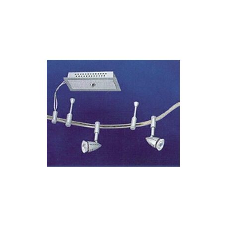 LANDLITE LVWM83E-160-5 Halogen track system 230V, MR16 with transformer (105W)
