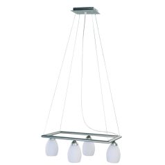   LANDLITE MW-5361/4P-SR matt chrome chandelier with E14 socket, max 60W