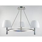 LANDLITE MW-5362/3C-S-C, satin silver