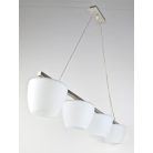 LANDLITE MW-5362/4P-S, mat chrome pendant lamp