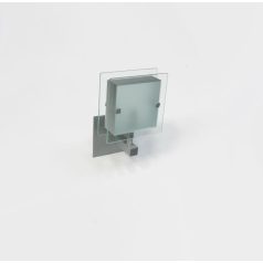 LANDLITE SHARONA MW-5424/1W, silver grey, Wall Lamp