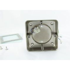 LANDLITE KABIRA MW-4206A/6", mat chrome, Ceiling Light