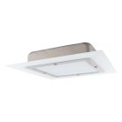 LANDLITE KABIRA MW-4206A/16", mat chrome, Ceiling Light, 3xE27 60W