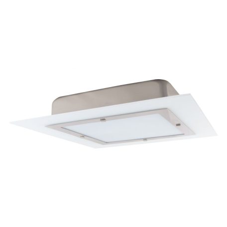 LANDLITE KABIRA MW-4206A/16", mat chrome, Ceiling Light, 3xE27 60W