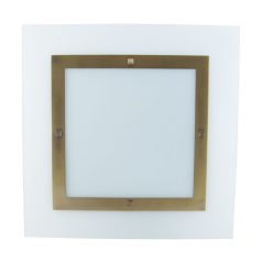   LANDLITE KABIRA MW-4206A/16", antique bronze, Ceiling Light, 3xE27 60W