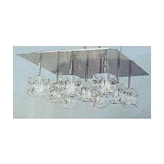 LANDLITE MW-5384/9C modern mennyezeti lámpa 9xG9 40W 230V