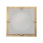 LANDLITE MELIA 23 cm  1xG9 40W 230V  wall/ceiling lamp  antique bronze