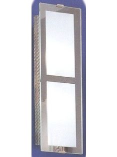   LANDLITE INGA-A02 modern fali lámpa 2xG9 40W 230V (matt króm / fehér üveg)