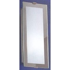   LANDLITE INGA-A01 modern fali lámpa 1xG9 40W 230V (matt króm / fehér üveg)