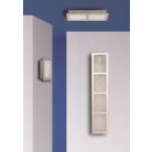 LANDLITE INGA-A01 modern fali lámpa 1xG9 40W 230V (matt króm / fehér üveg)