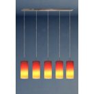 LANDLITE REDELL/5P,  5x100W E27 230V, Pendant Lamp