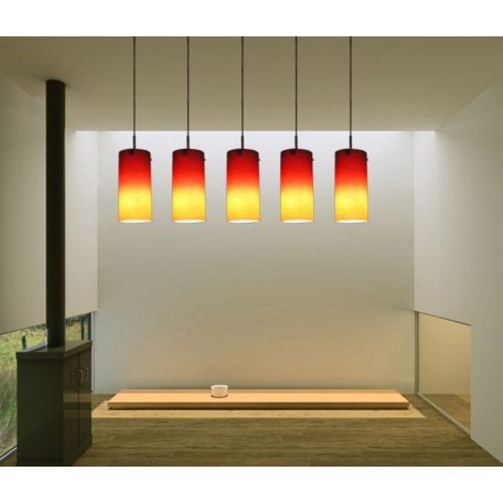 LANDLITE REDELL/5P,  5x100W E27 230V, Pendant Lamp