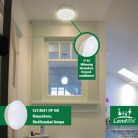 LANDLITE CLT-3041, 2xPL/G23-9W, IP44, bathroom lamp with CFL