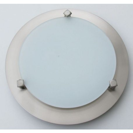 LANDLITE MELISSA D23 modern wall / ceiling lamp 1xG9 40W 230V (nickel / white glass)