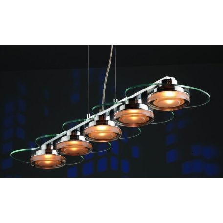 LANDLITE CELINA P6016/5L, 5x60W G9, Pendant Lamp
