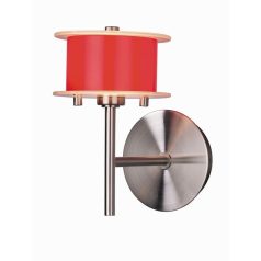 LANDLITE REFORMO W6026/1L red, 1XG9 60W 230V, wall lamp