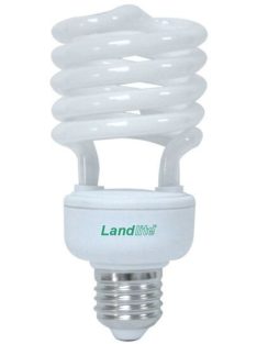   LANDLITE Energy saving, E27, 26W, 1550lm, 2700K, spiral lamp (ELH/M-26W)