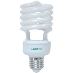   LANDLITE Energy saving, E27, 26W, 1550lm, 2700K, spiral lamp (ELH/M-26W)