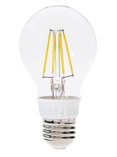   LANDLITE LED filament, E27, 4W, A60, 470lm, 2700K, pear shaped bulb (LED-A60-4W/FLT)