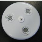 LANDLITE CLR110-3 halogen ceiling lamp 3xMR11, 12V, 20W (in various colors)