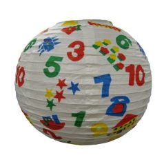 LANDLITE CLP-510 E27 numbered rice paper lamp