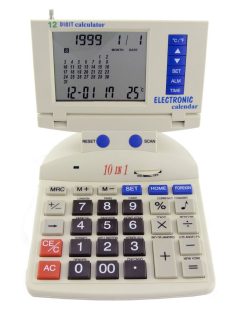   LANDLITE HC-238A   multifunkciós számológép (naptár, FM rádió is)