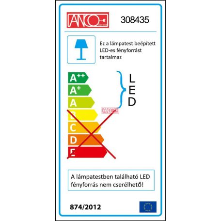 LED reflektor állvánnyal 1x30W