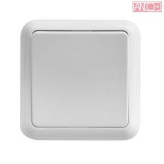 ANCO Porto change-over switch, IP44, white