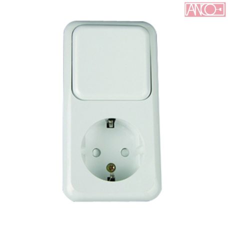 ANCO Austin socket + change-over switch