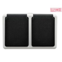 ANCO Athens outdoor grounding double socket