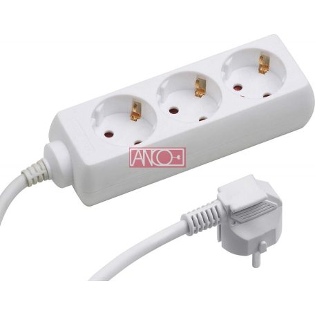ANCO Table socket 3 way, 1,4m