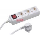 ANCO Table socket 3 way with switch, 5m