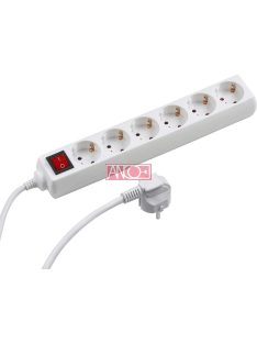 ANCO Table socket 6way with switch, 3m