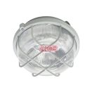 ANCO Plastic round lamp, white, 100W