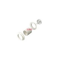 ANCO Fitting with 2 ring, E27, white