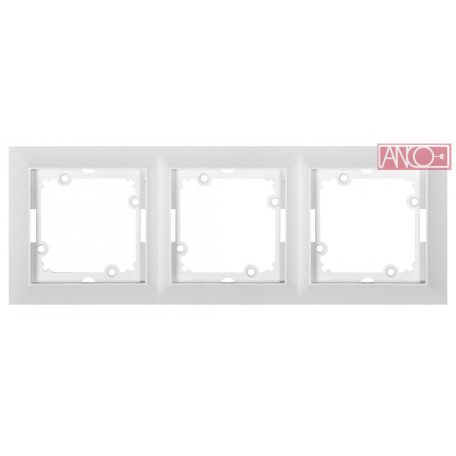 ANCO Premium 3-way frame, white