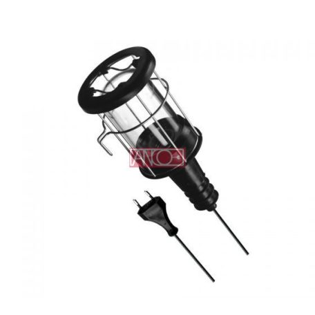 ANCO Hand lamp with metal basket, 60W