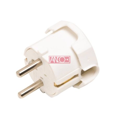 ANCO Grounding plug lateral, white
