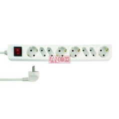ANCO Table socket 4+4 way, 5m